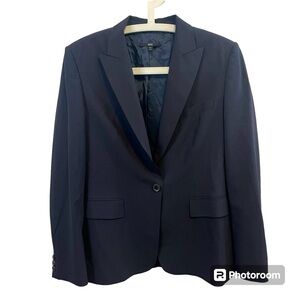 BOSS Hugo Boss Juicy 6 Virgin Wool Blend Blazer Jacket